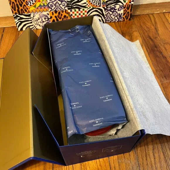 Dolce&Gabbana x Havaianas Carreto Siciliano Flip Flop Sandals US 11/12W - Picture 7 of 11